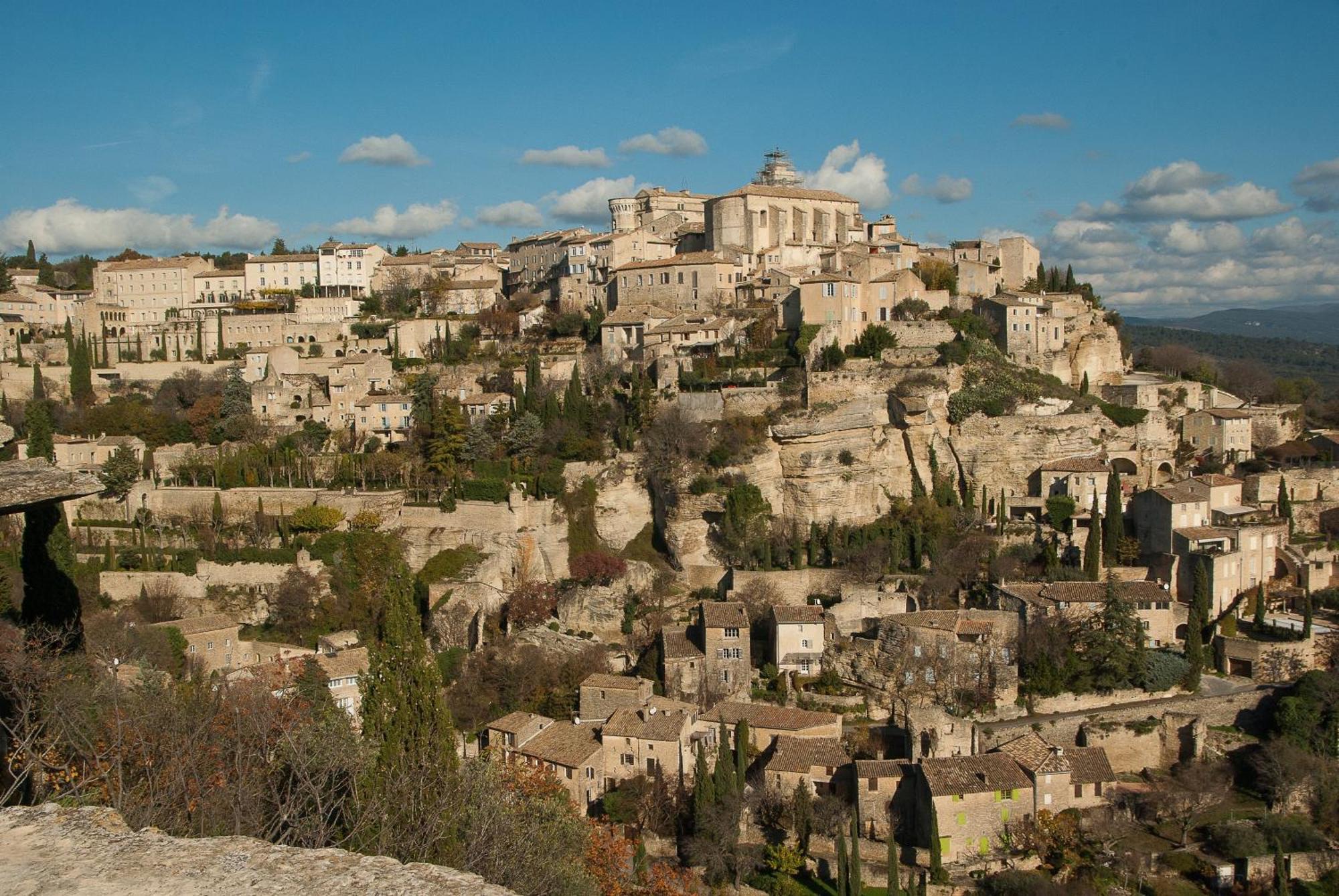 Villa Lou Karo - Piscine Partagee - Parking Prive à Gordes Extérieur photo