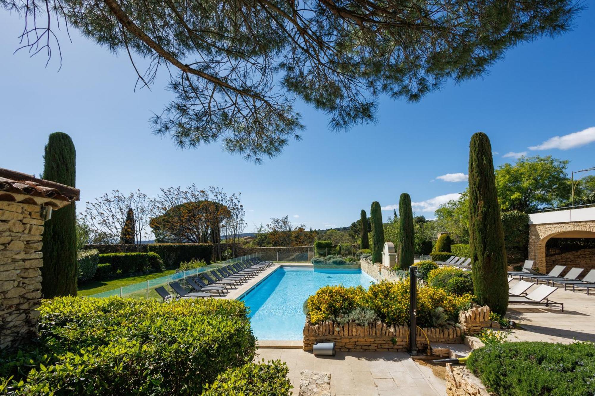Villa Lou Karo - Piscine Partagee - Parking Prive à Gordes Extérieur photo